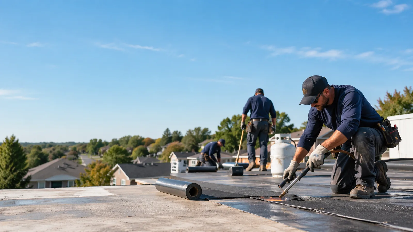 Flat Roof Leak Repair providers in Milton, KY